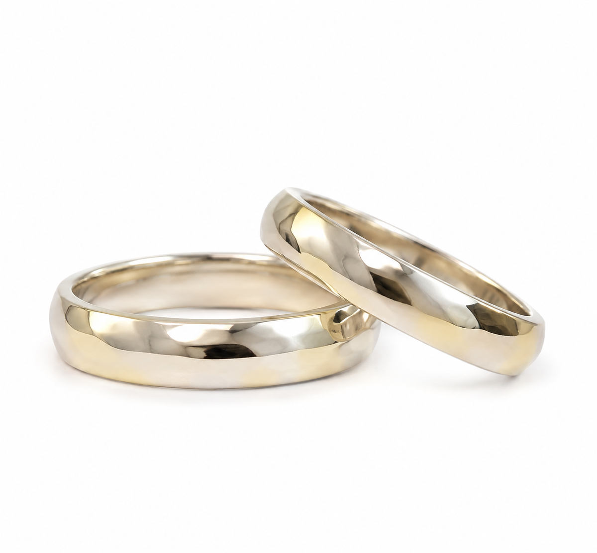 Anillos de matrimonio oro blanco 10k