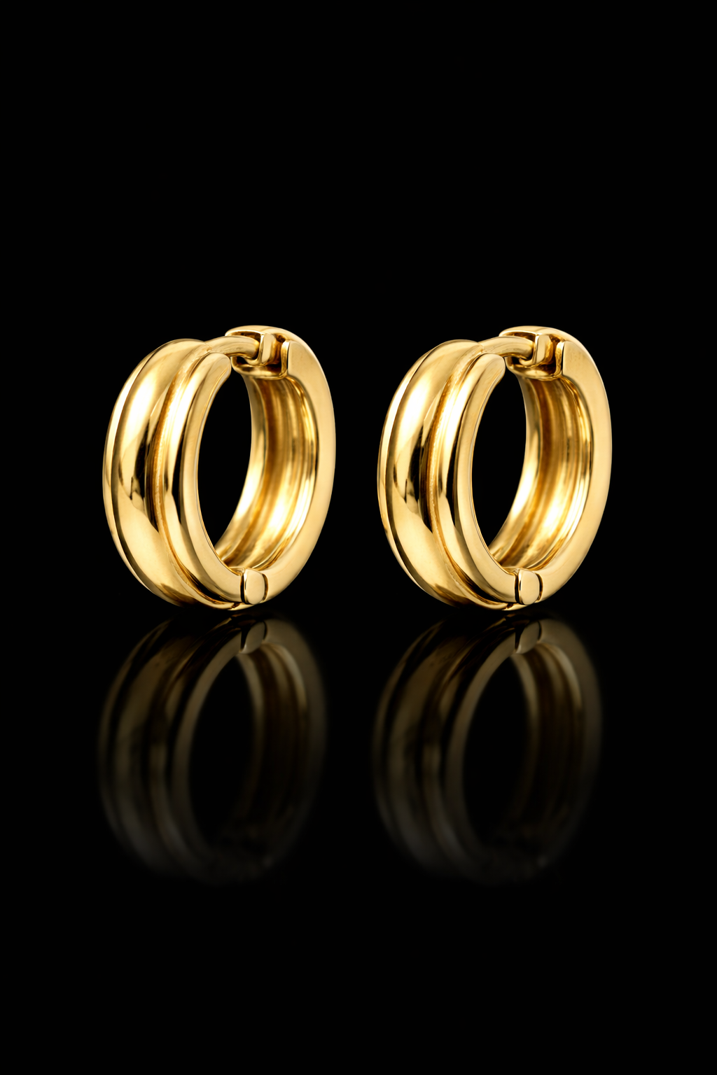 Argollas oro #304