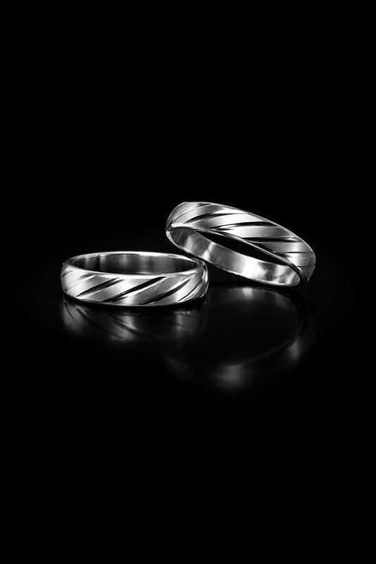 Anillos matrimonio plata #217