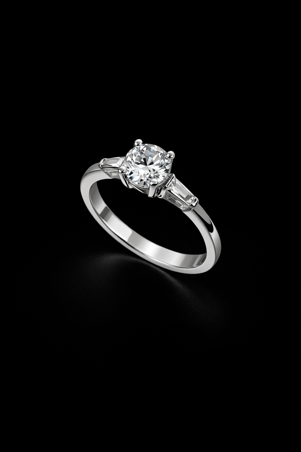 Anillo compromiso plata #1007