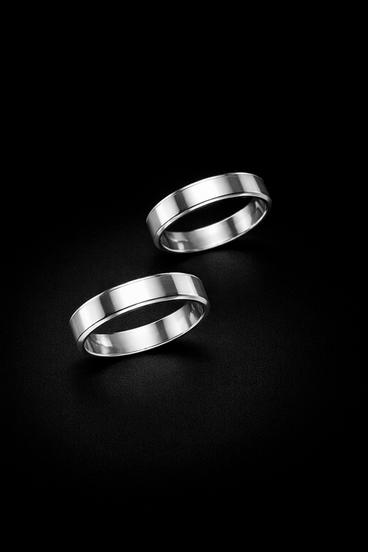 Anillos matrimonio plata #215