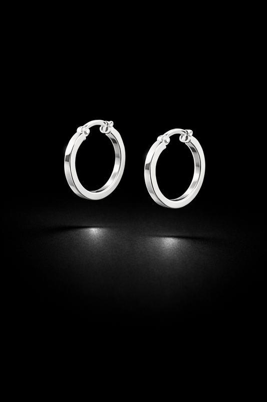 Argollas de plata #1721