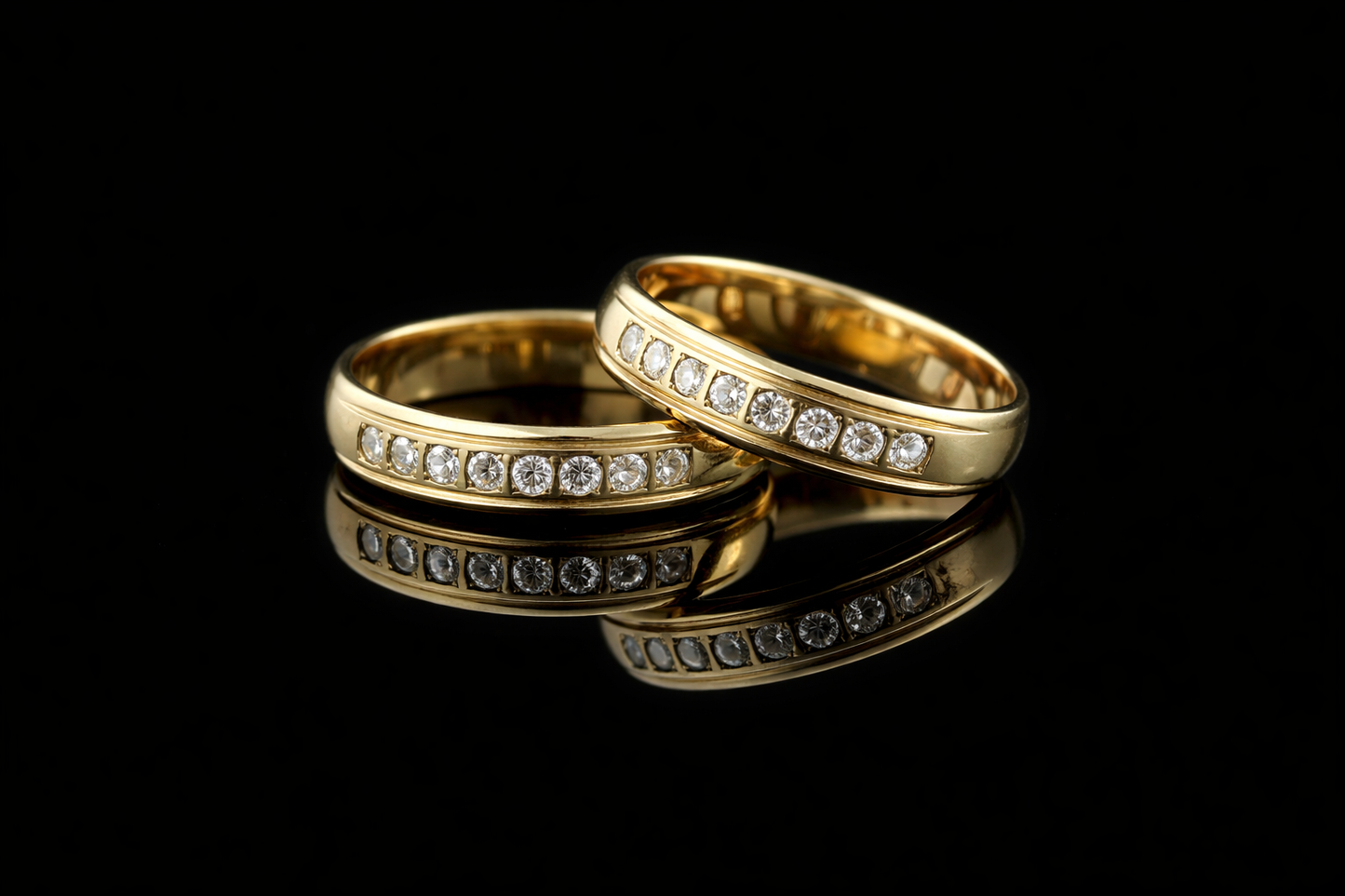 Anillos matrimonio oro #245