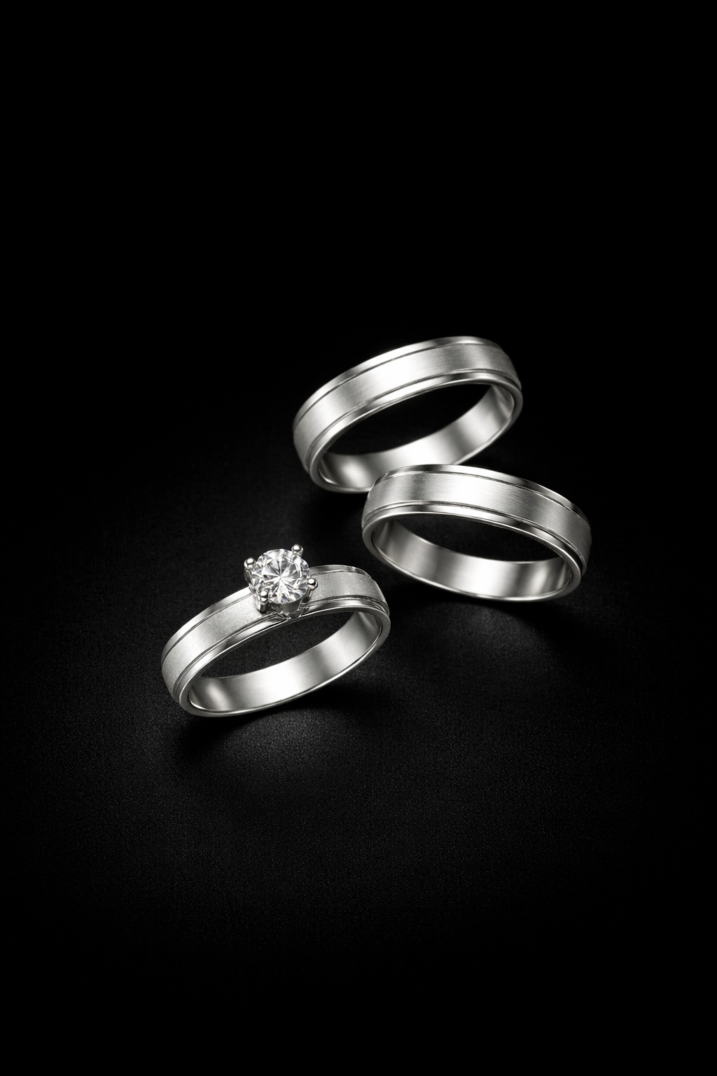 Anillos matrimonio plata #217