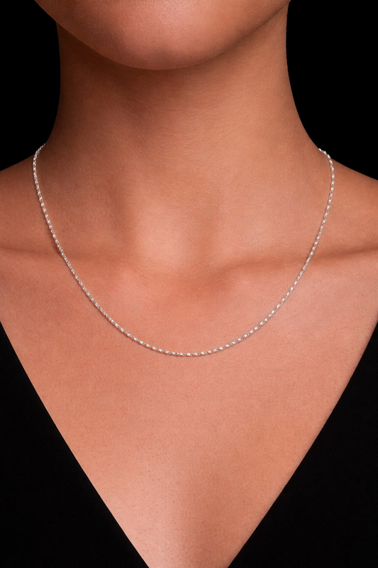 Cadena de plata #1630