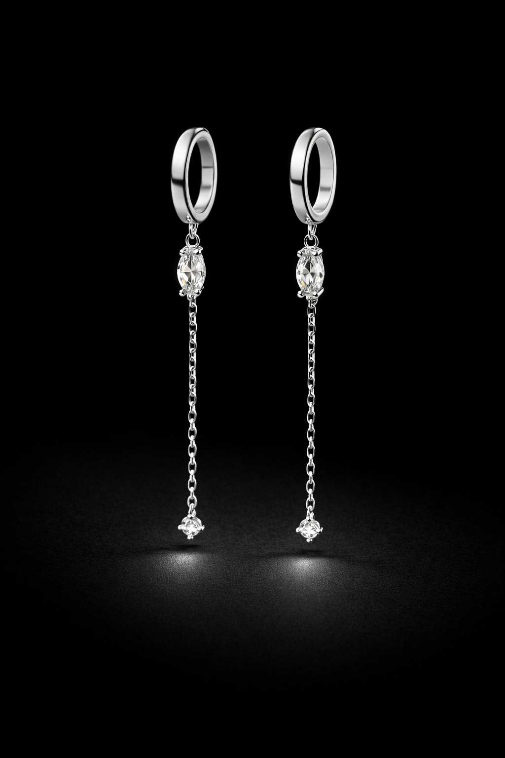 Argollas plata #1302