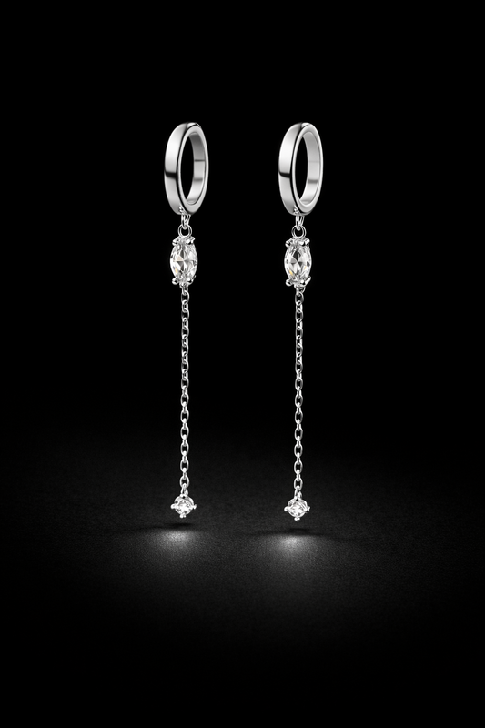 Argollas plata #1302