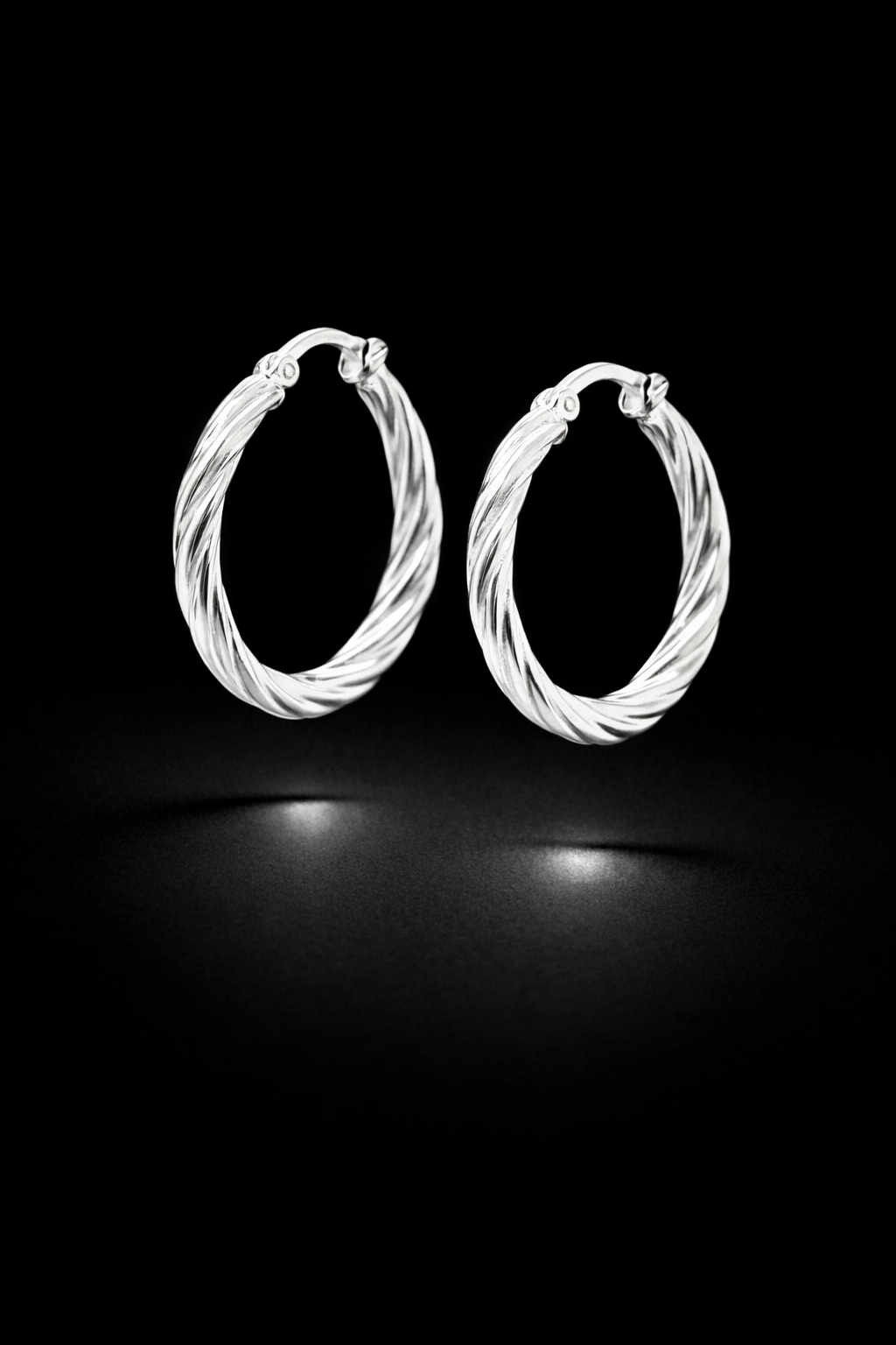 Argollas plata #1308