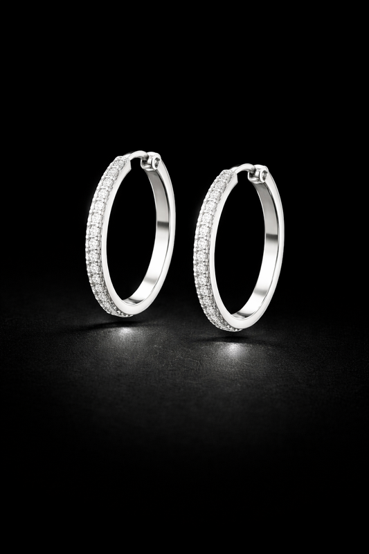 Argollas plata #1322