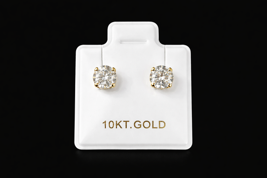 Arete chispa oro #180