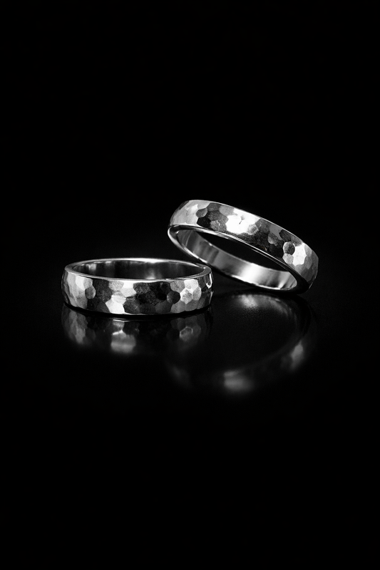 Anillos matrimonio plata #217