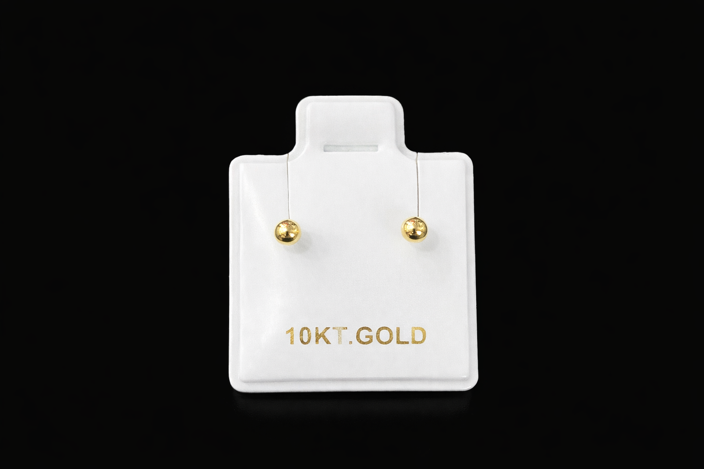 Arete bolita oro #172
