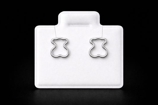 Aretes plata #1549