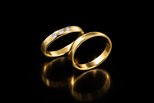 Anillos de matrimonio oro #252