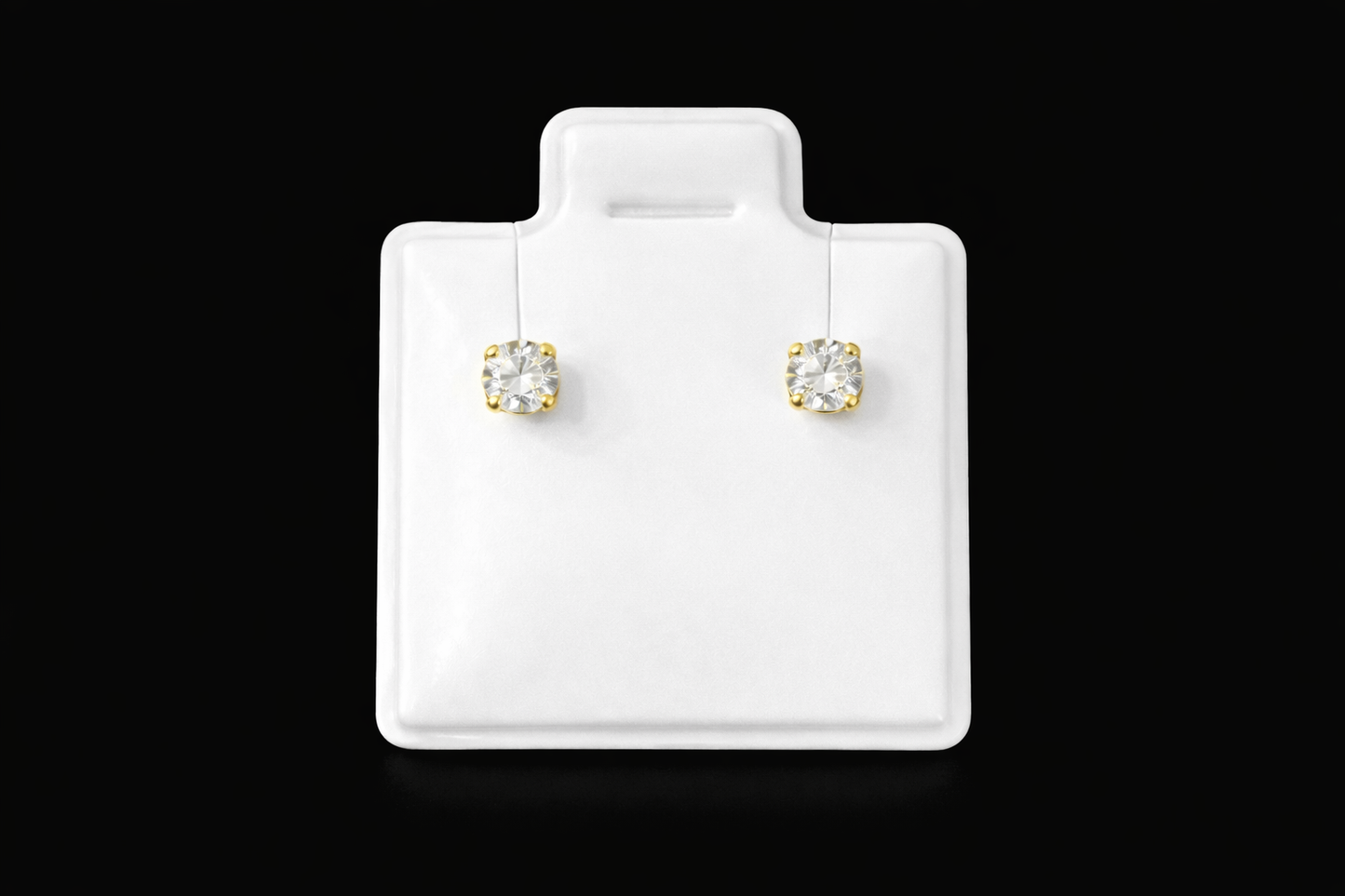 Arete chispa oro #230