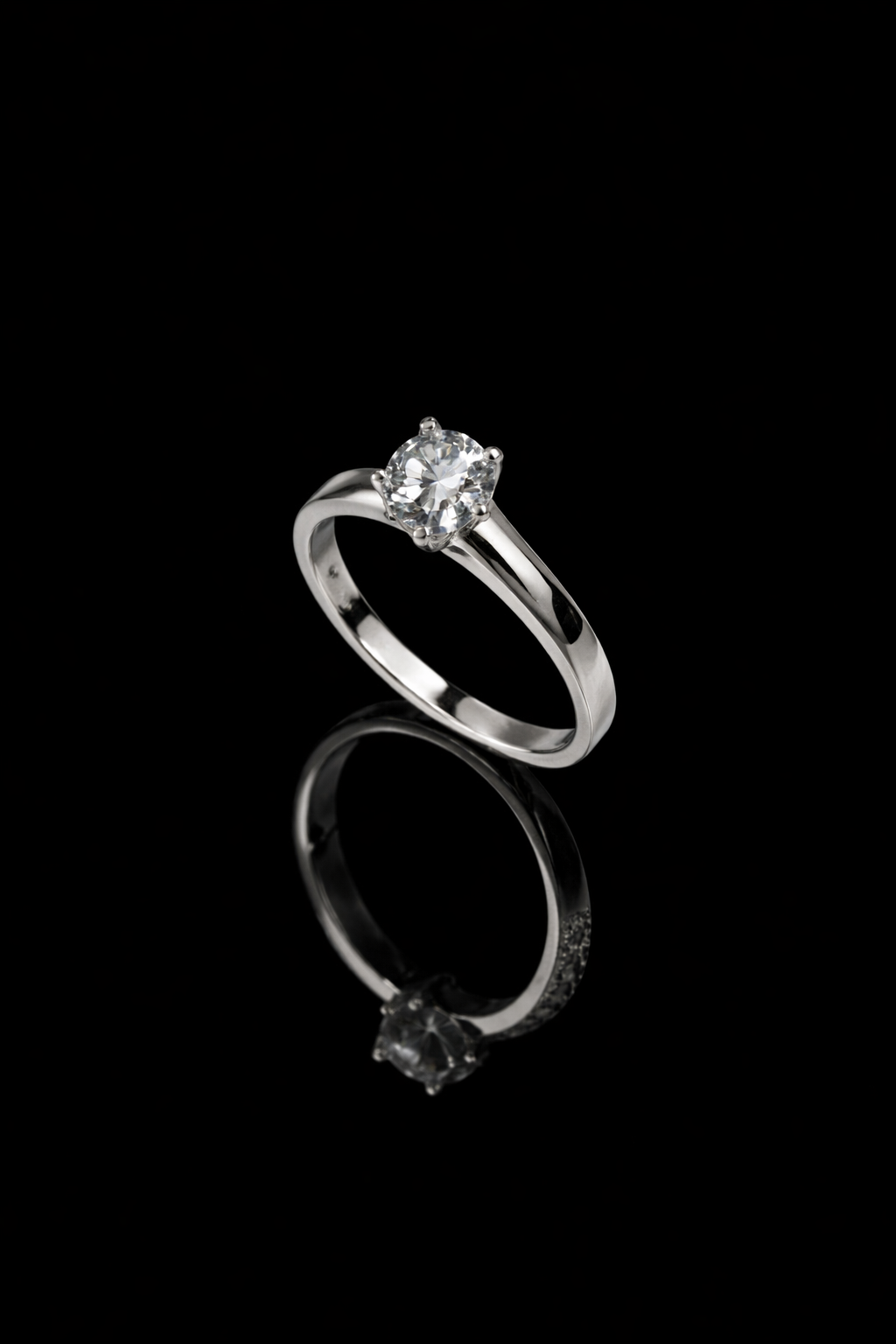 Anillo oro blanco